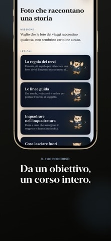 Maestro: schermata App Store del percorso di apprendimento